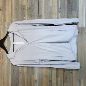Lululemon grey zip up hooded jacket size large